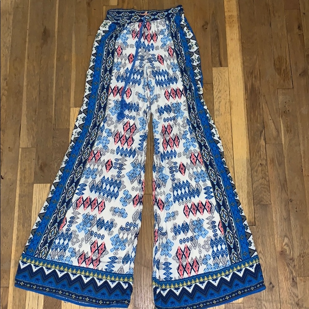 Boho flare pants